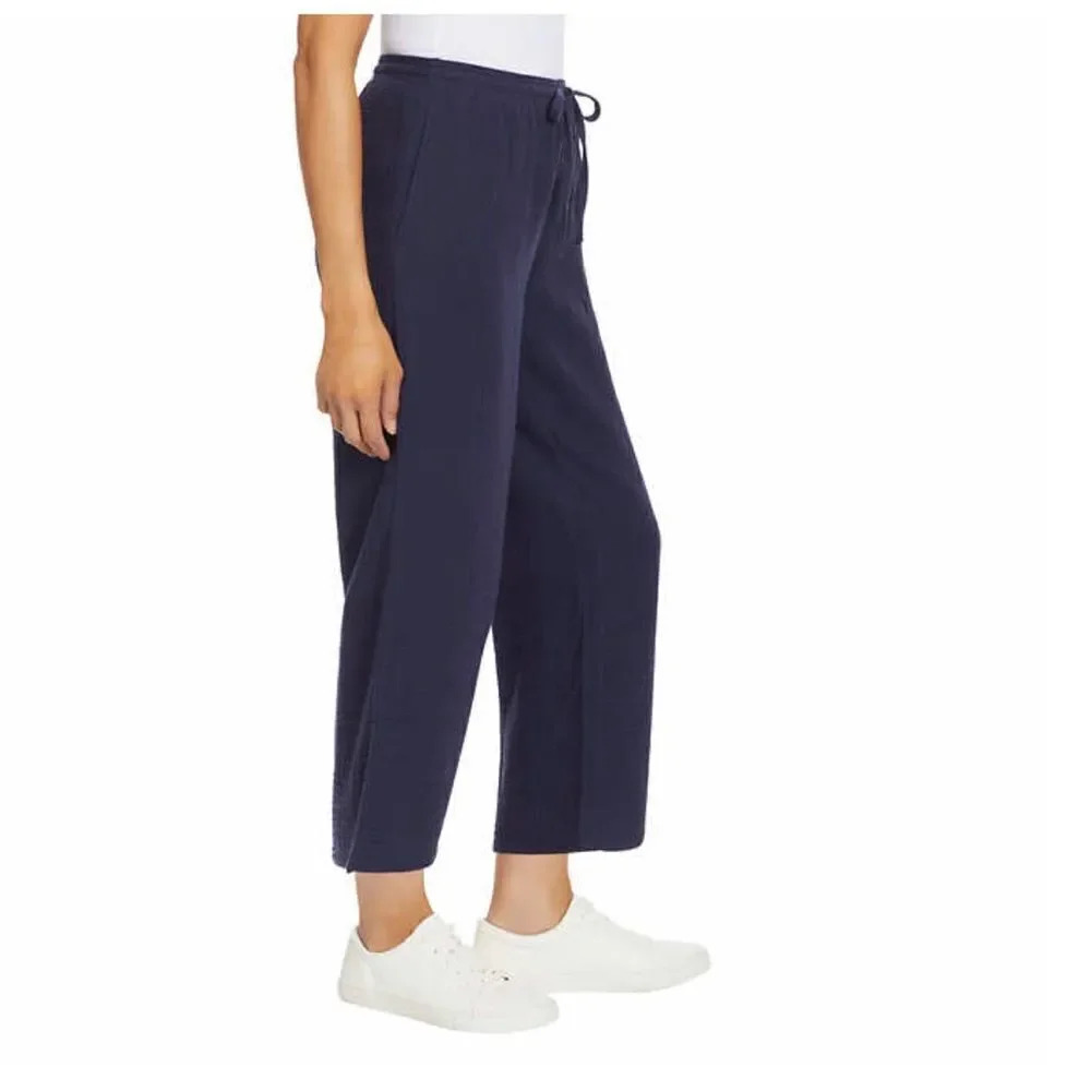 - Jessica Simpson Ladies' Lightweight Blue Gauze Ankle Pant Medium